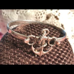 LeStage Sterling .925 Convertible Anchor Bracelet